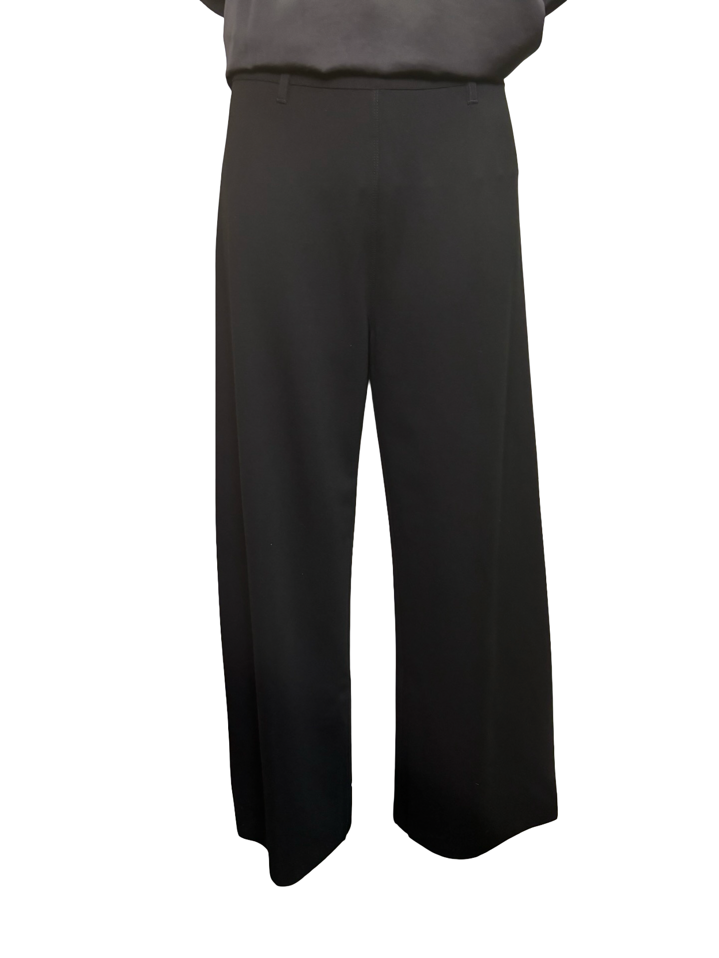 Erin Hi Waist Wide Leg Ponte Black