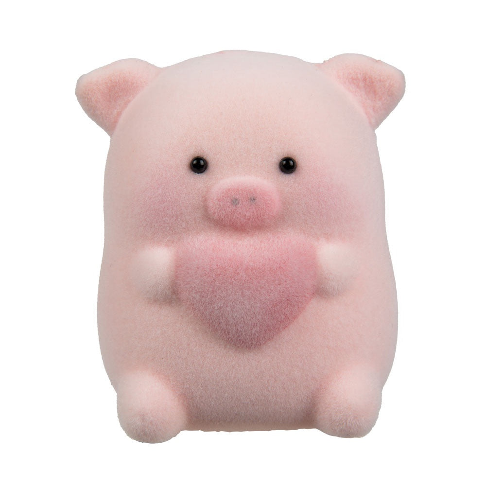 Fuzzy Pudgiez Pig Squishy Toy