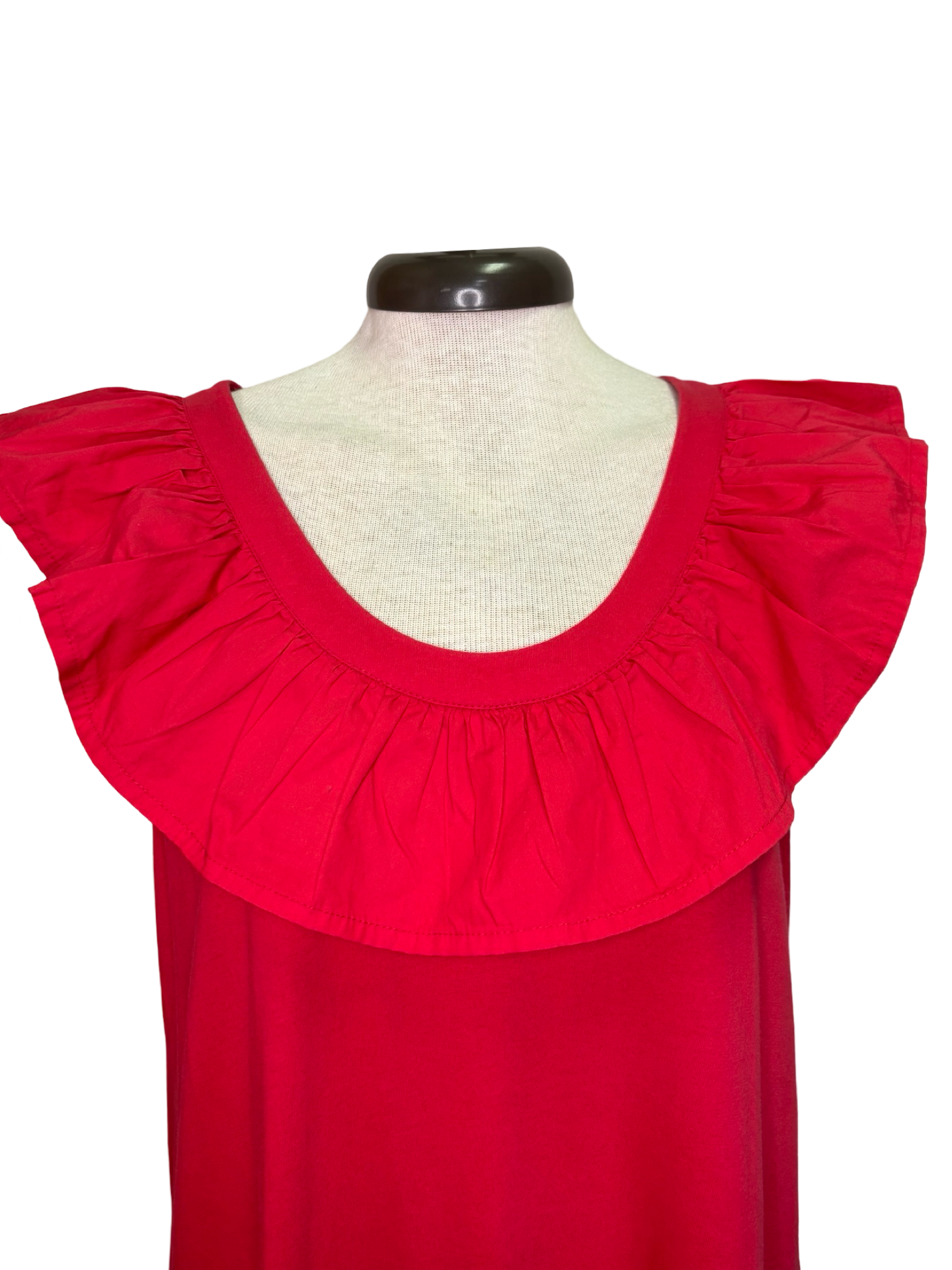 Kimi Ruffle Maxi Dress Red