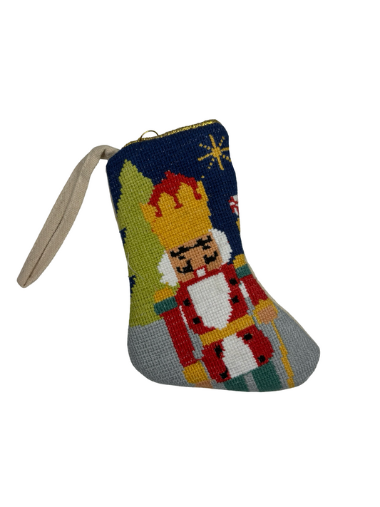 Nutcracker Mini Stocking
