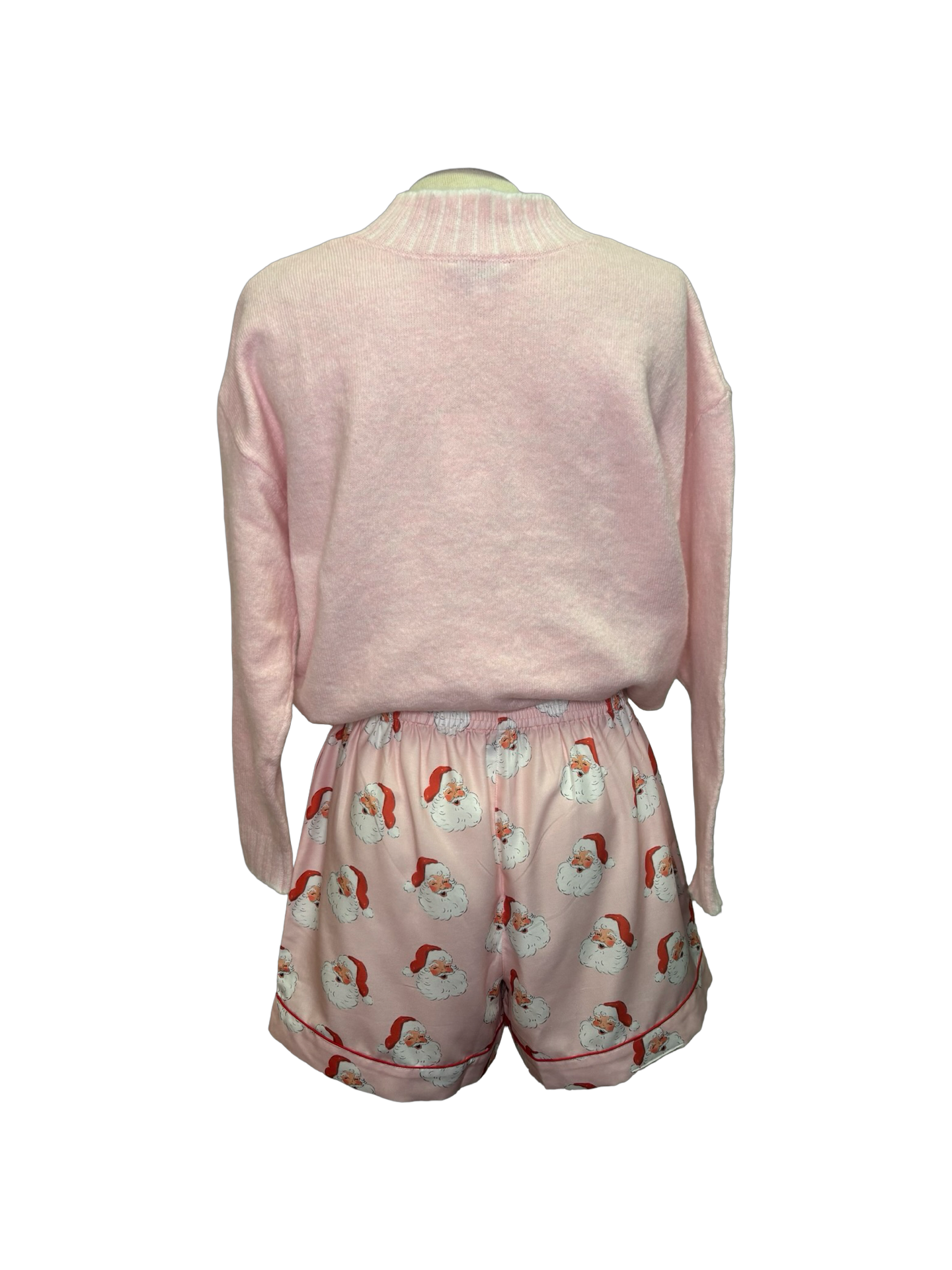Santa Holiday Pajama Shorts