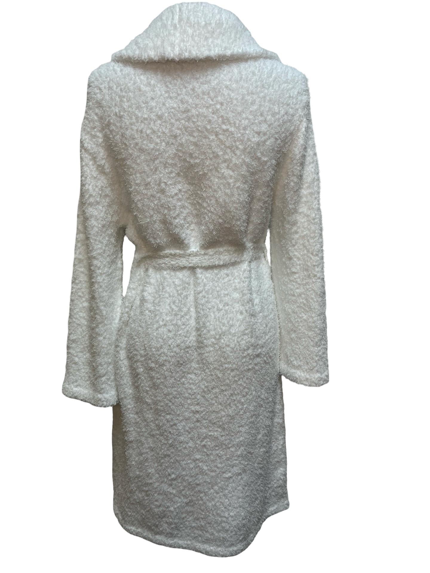Bundle up Boucle Ivory Robe