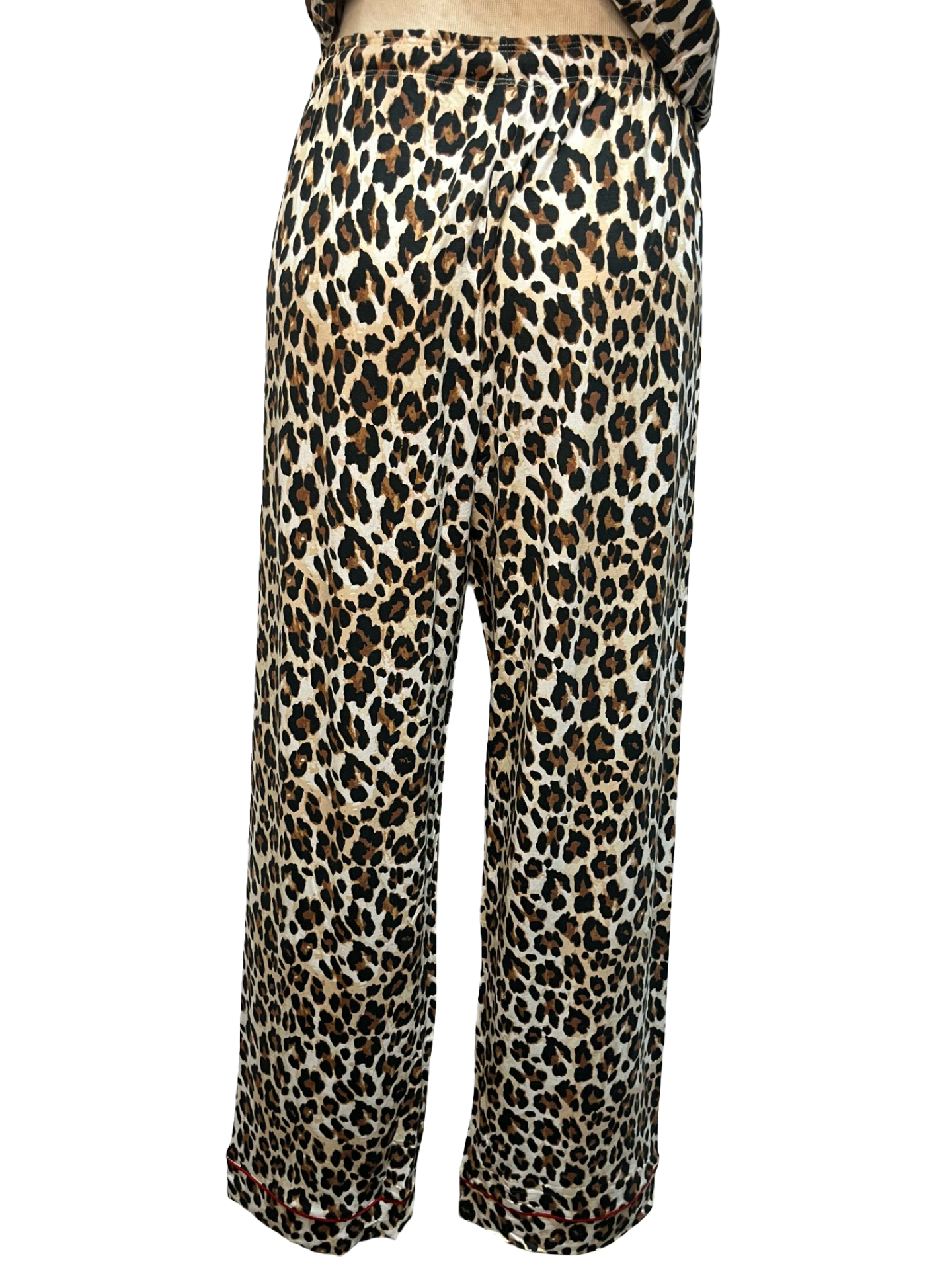 Holiday Dreams Leopard Print PJ Pants