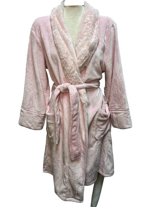 Luxe Plush Ballet Pink Robe