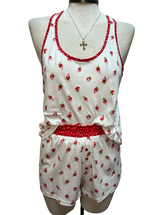 Strawberry Dreams Sleep Set