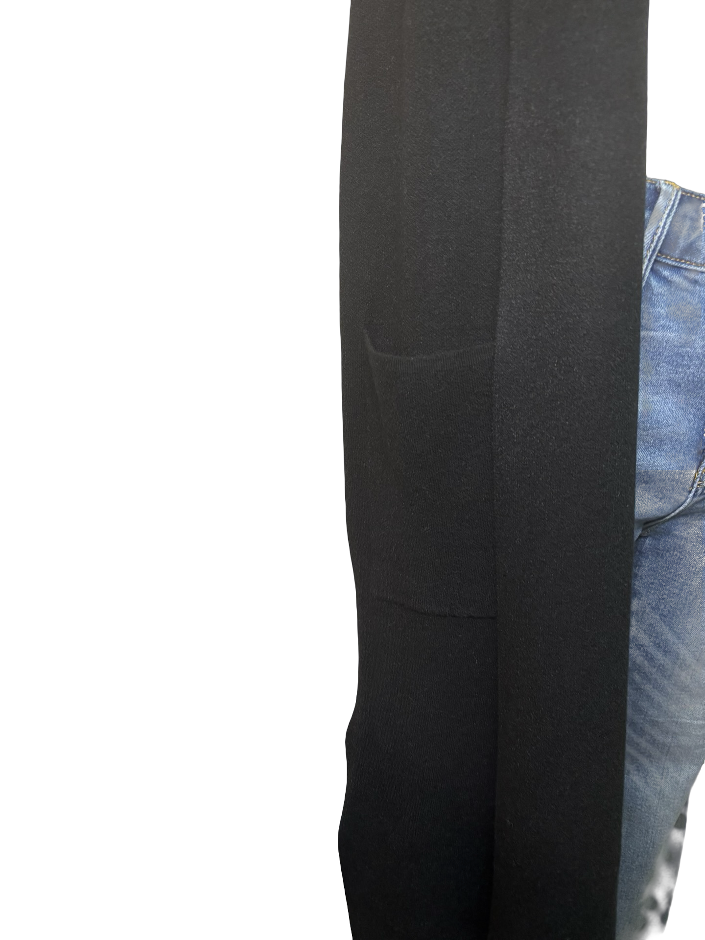 Sleeveless Open Knitted Cardigan