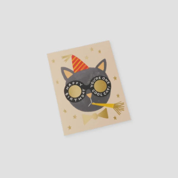 Birthday Cat Card