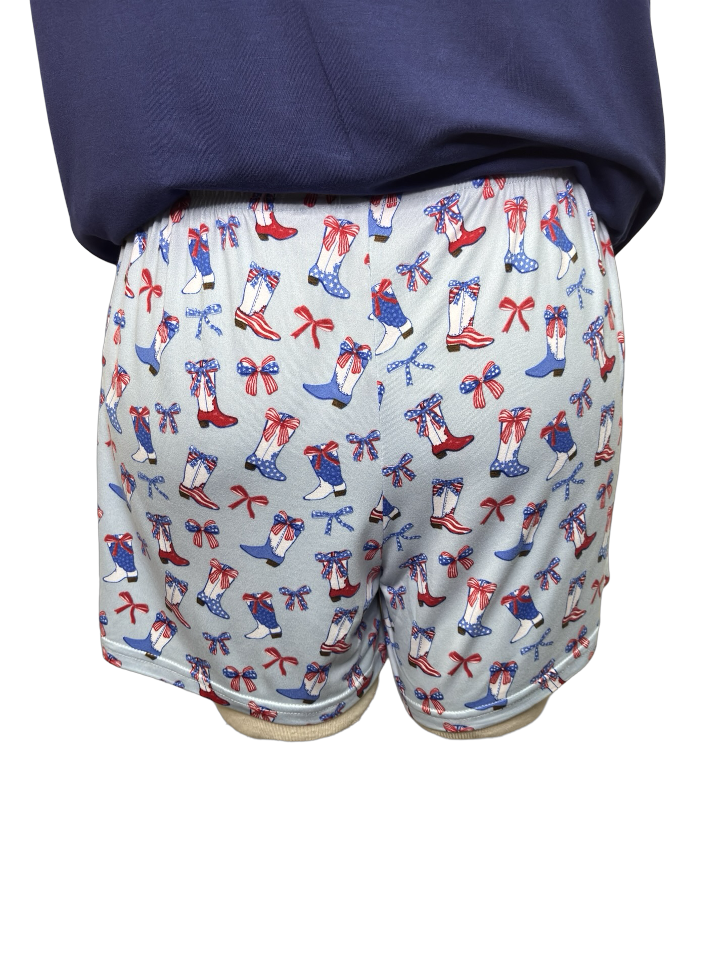 Boots n' Bows Sleep Shorts