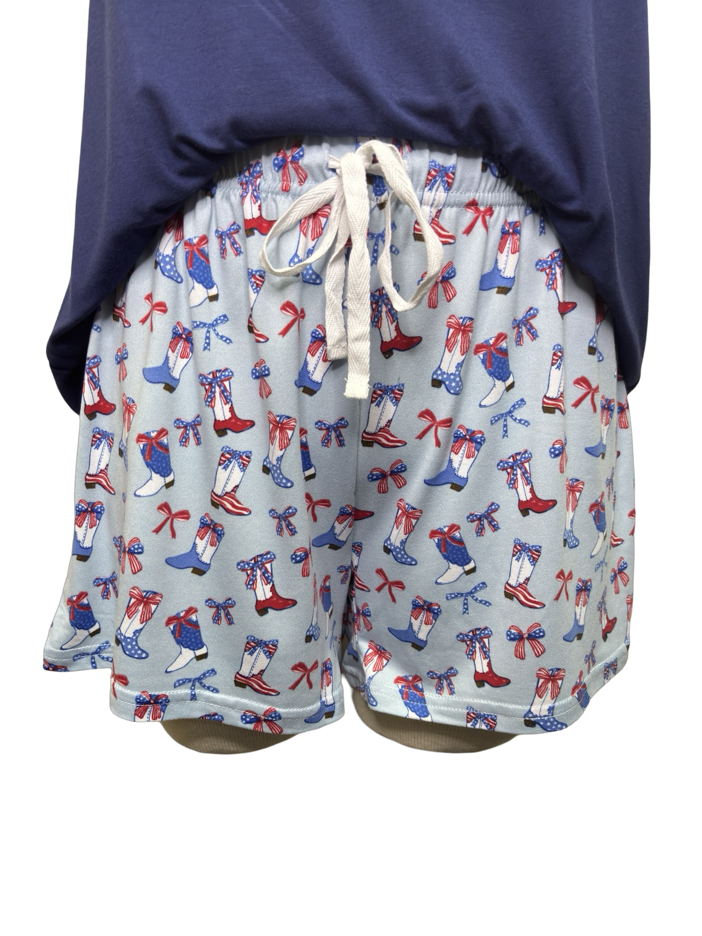 Boots n' Bows Sleep Shorts