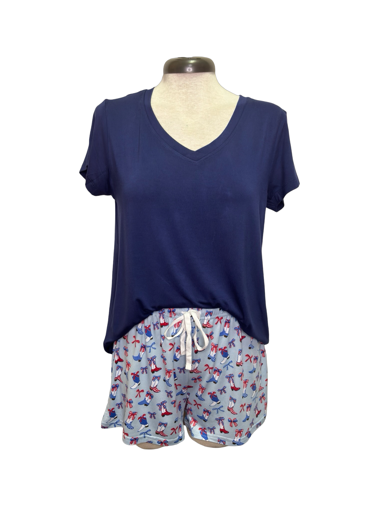 Boots n' Bows Sleep Shorts