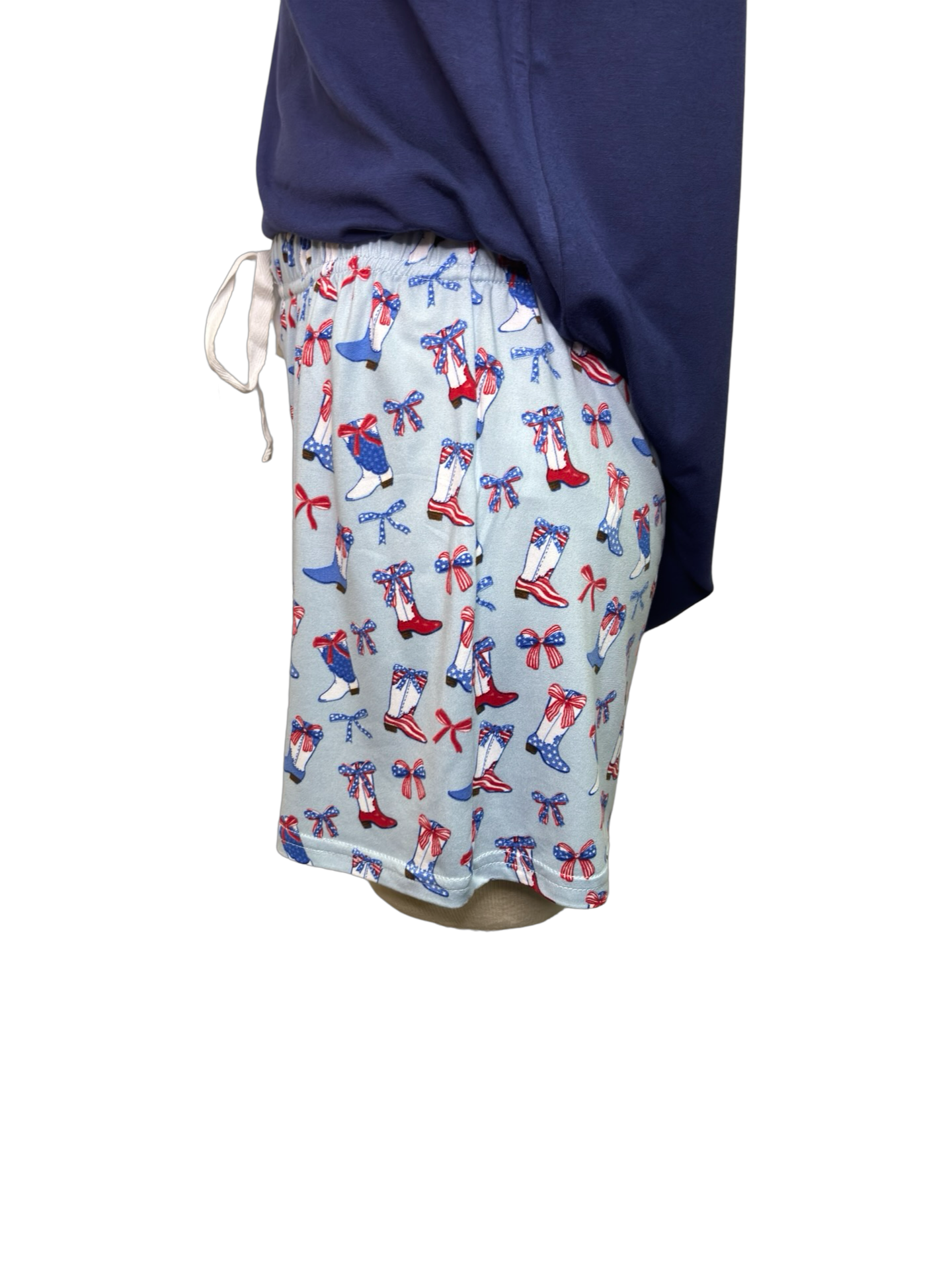 Boots n' Bows Sleep Shorts