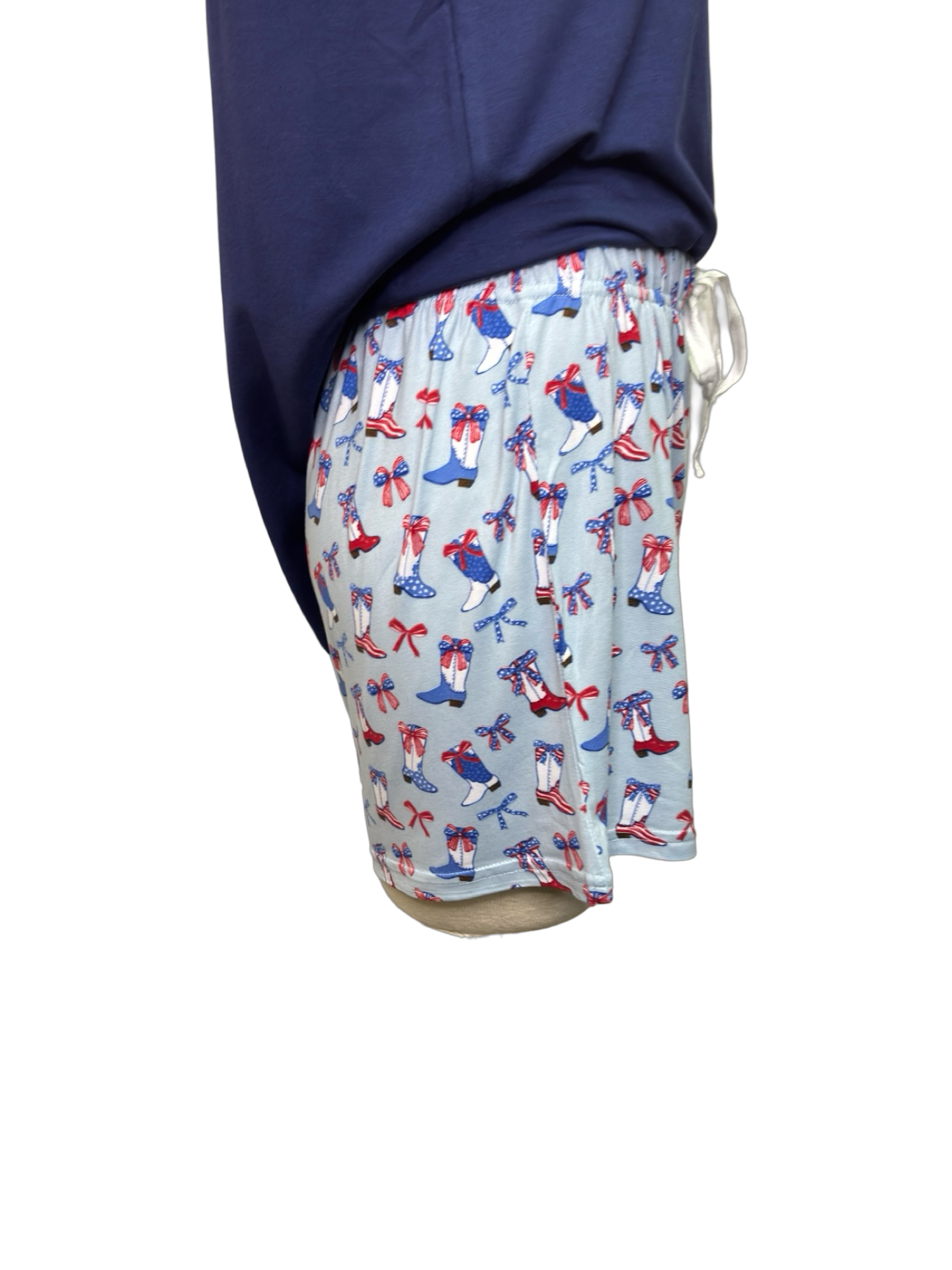 Boots n' Bows Sleep Shorts