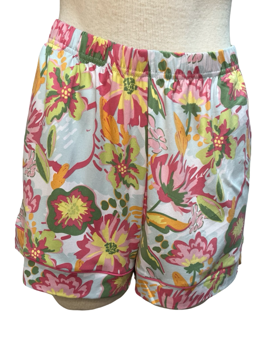 Women's Summer Bouquet Sleep Shorts