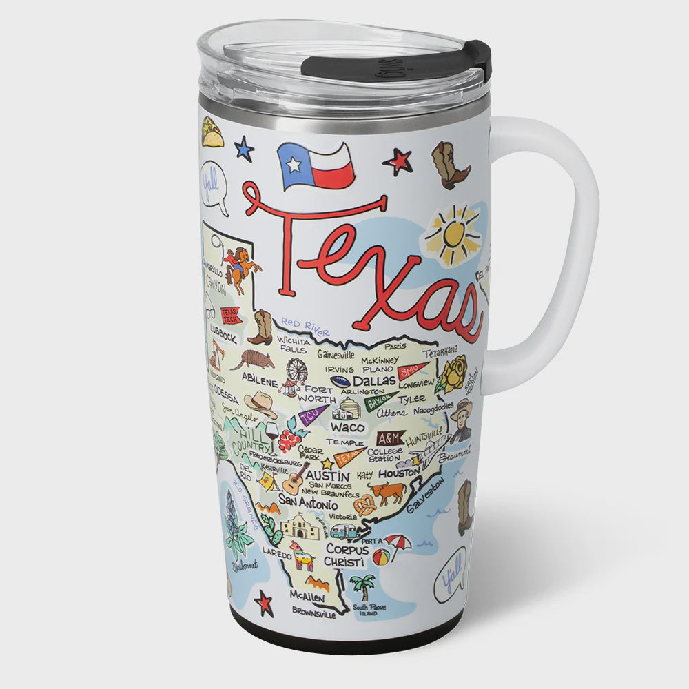 Texas Travel Mug 22oz