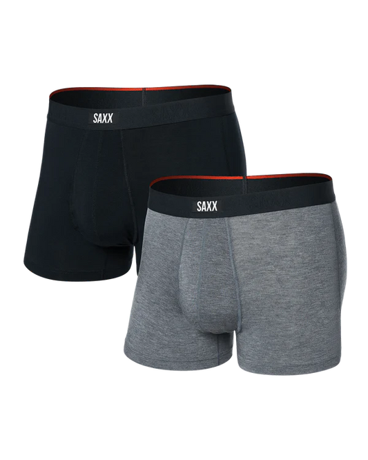 Vibe Xtra 2 Pack Black/Dark Grey Heather