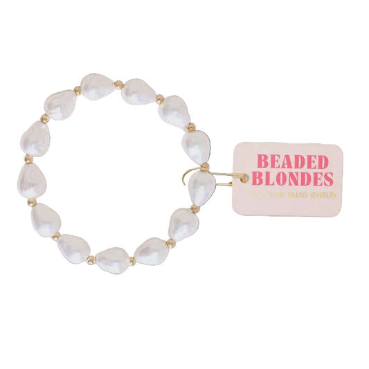 BB Saylor Pearl Bracelet Gold Standard