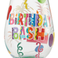 Birthday Bash Stemless Wine Glass