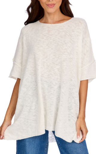 Evan Top White One Size