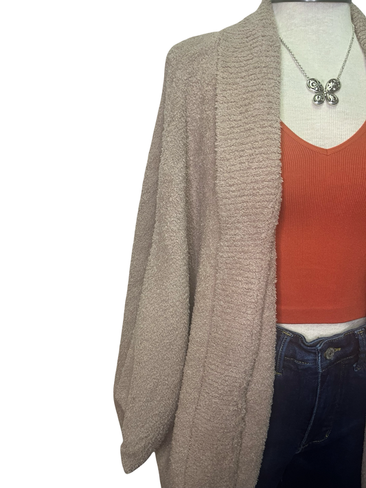 Solid Marshmallow Shrug Coco One Size