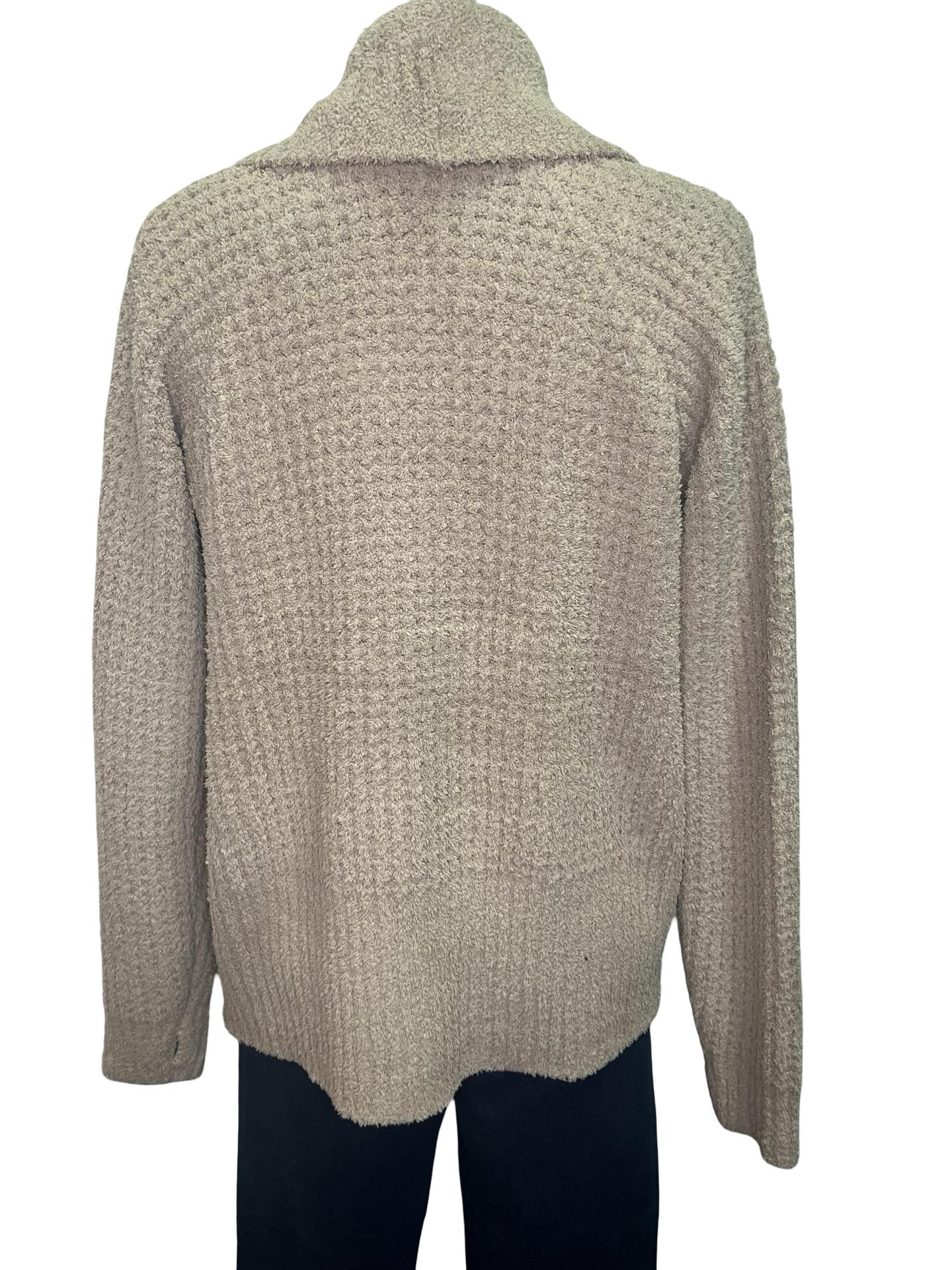 Waffle Marshmallow Cocoon Cardigan Coco