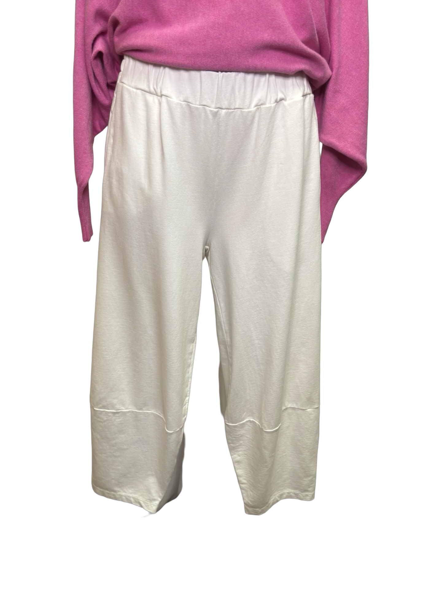 Jega Joggers White