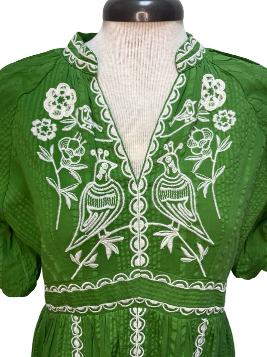 Embroidery Detailing Dress