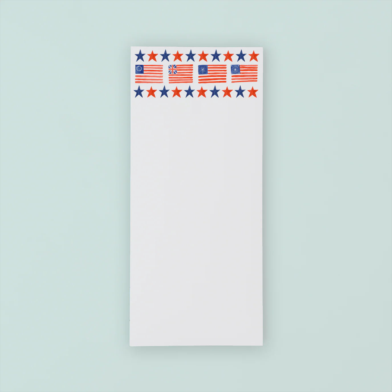 Vintage American Flag List Pad