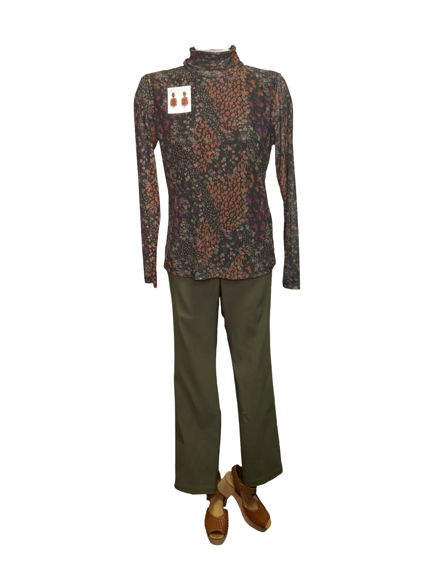 Bengaline Flatten Pull On Pants Ivy