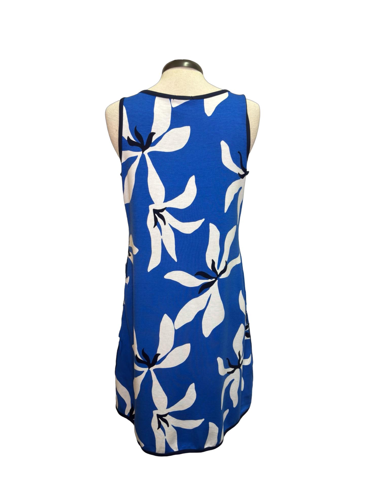 Reversible Calypso Blue/Navy A Line Dress