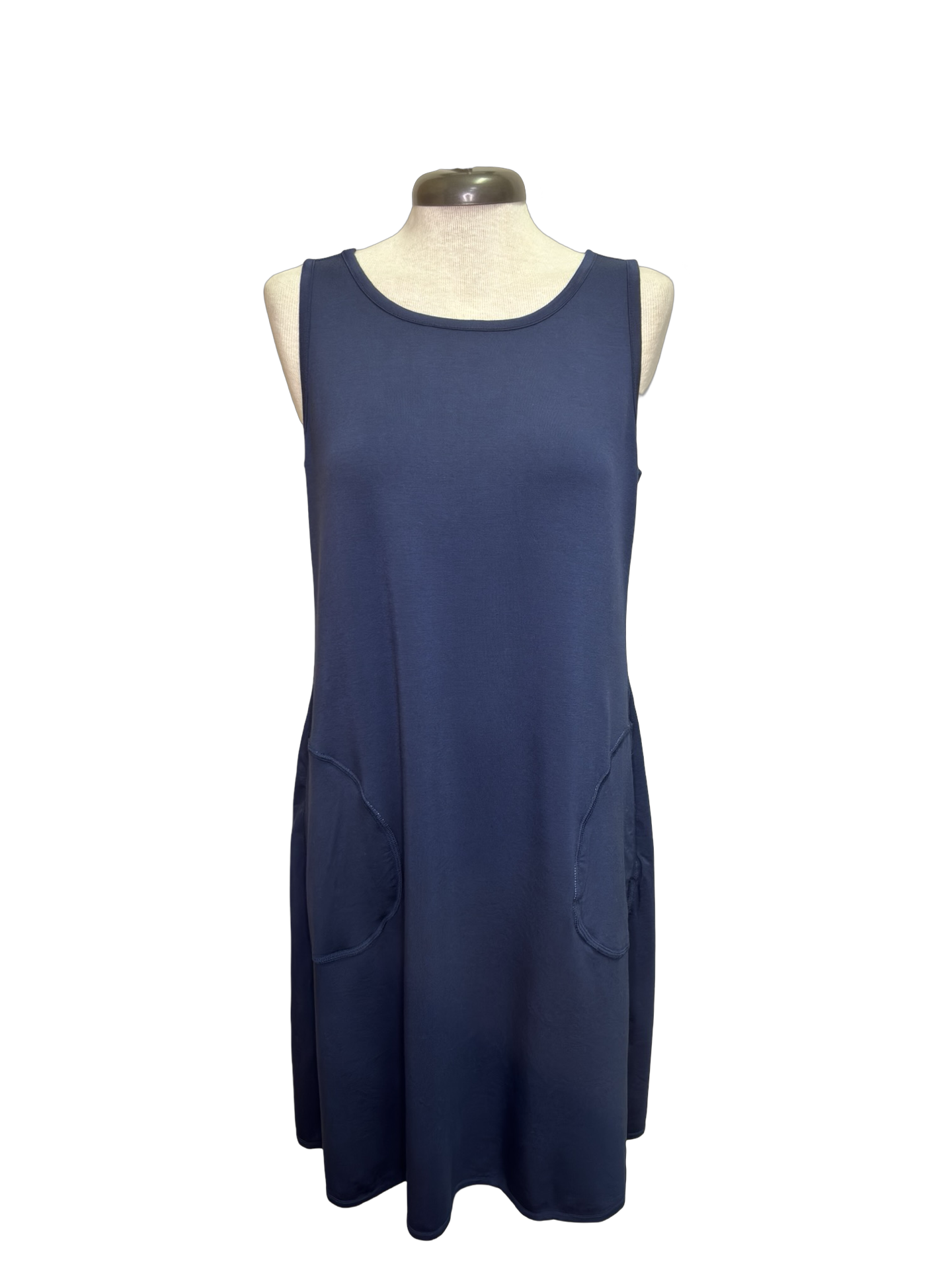 Reversible Calypso Blue/Navy A Line Dress