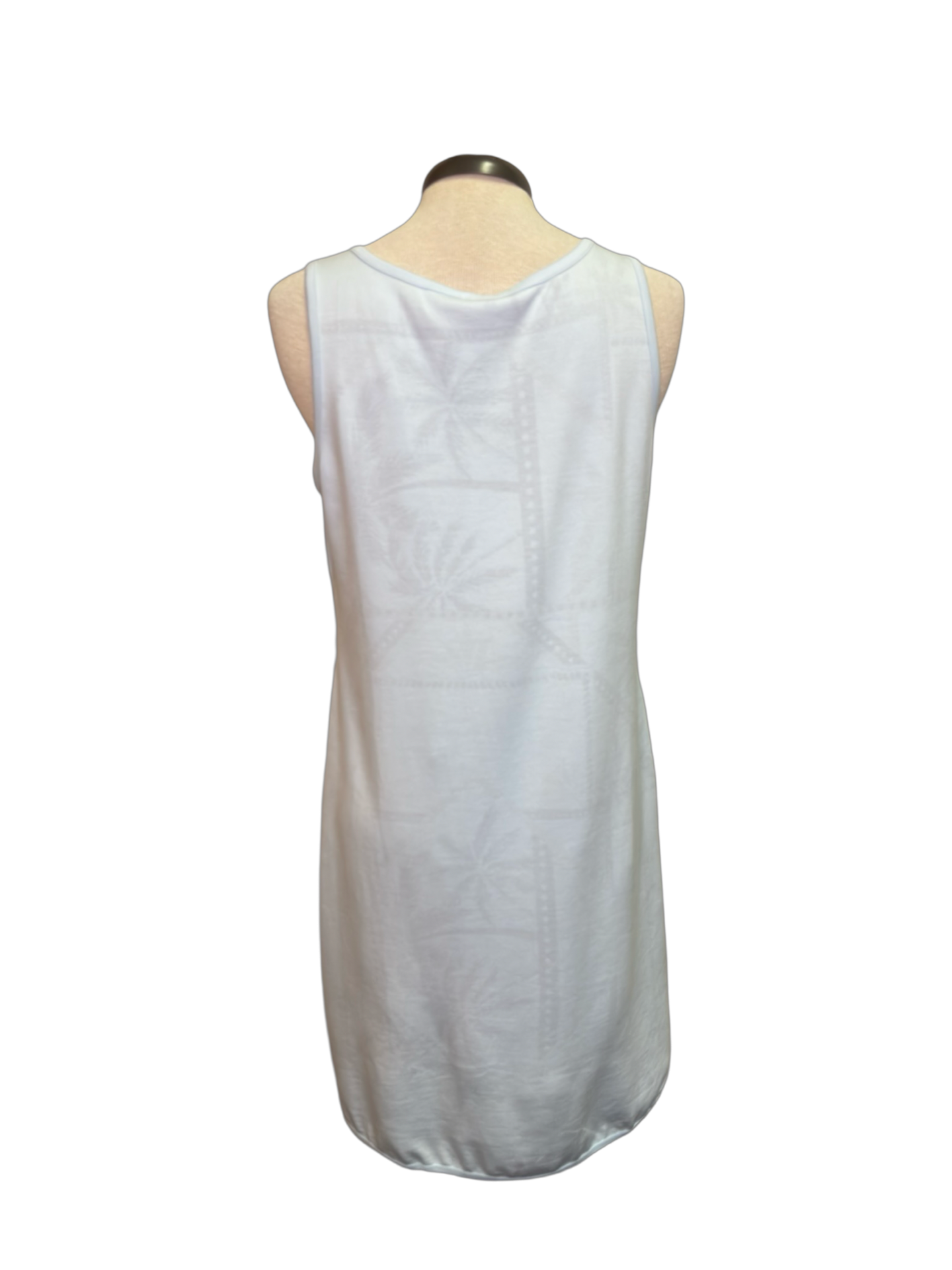 Reversible Water/Lt Blue A Line Dress