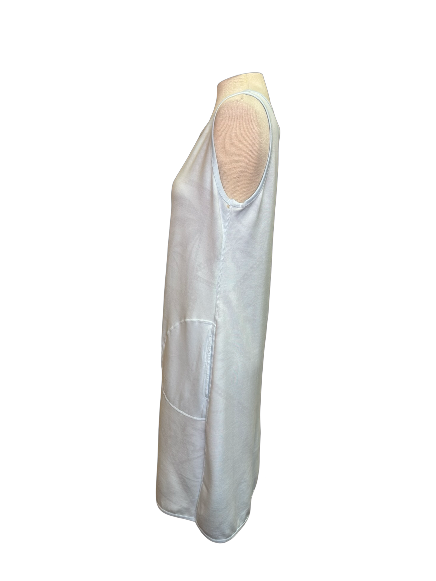 Reversible Water/Lt Blue A Line Dress