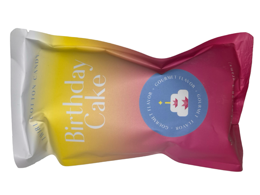 Twirl Cotton Candy Birthday Cake