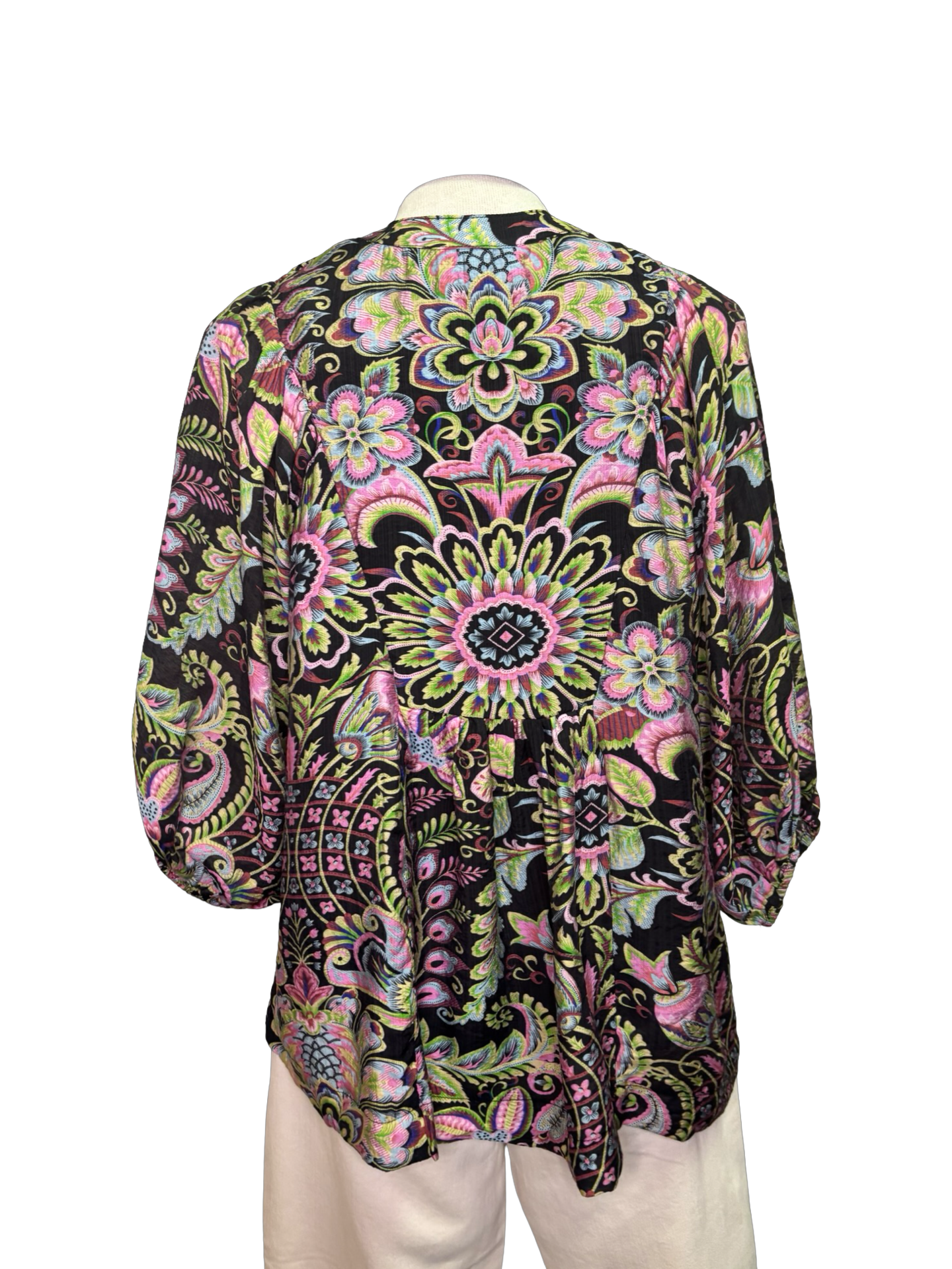 Floral Paisley Boho Top