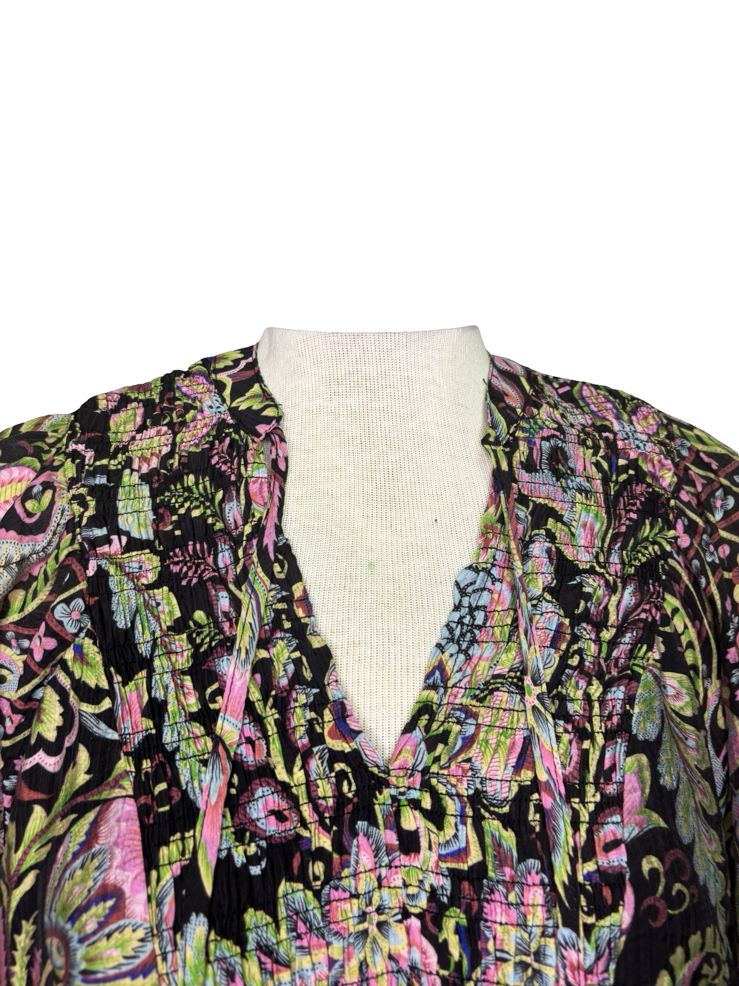 Floral Paisley Boho Top