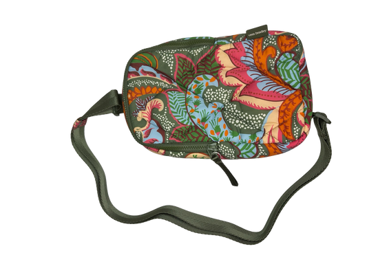 Vera Bradley Small Lorman Sling Backpack  Leaf Me Not Paisley
