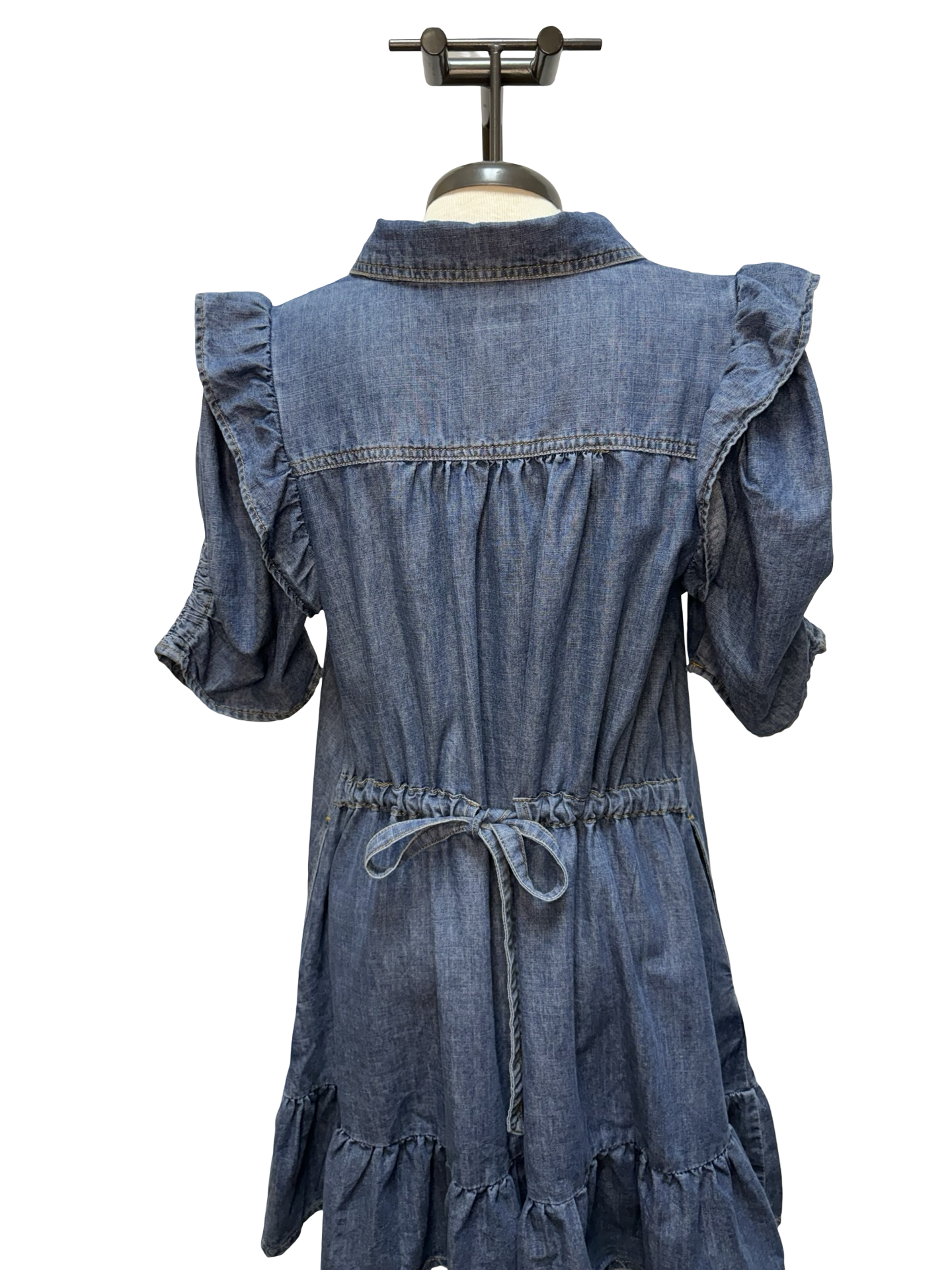 Washed Denim Dress