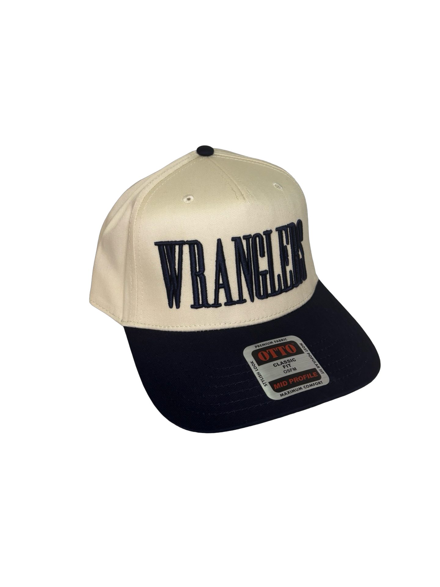Wranglers Navy and Cream Women's Classic Fit Hat