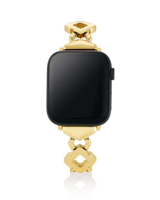 Medallion Watch Band Gold