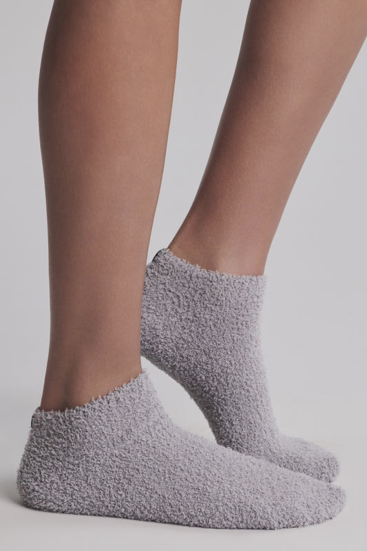 Cozy Chic Women's Ankle Sock Dove Gray