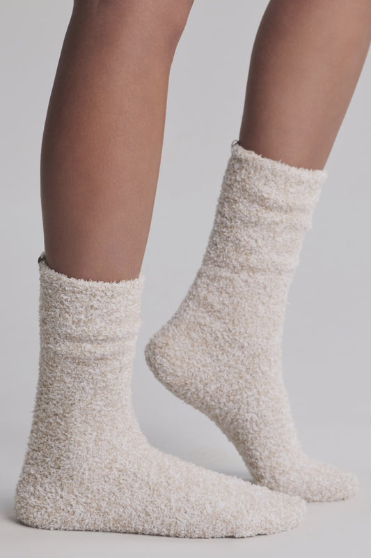 Cozy Chic Women's Sock Heathered Stone