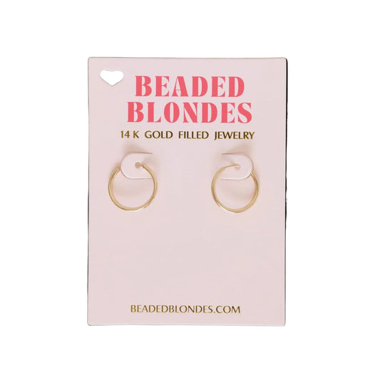 BB Ella Gold Endless Hoop