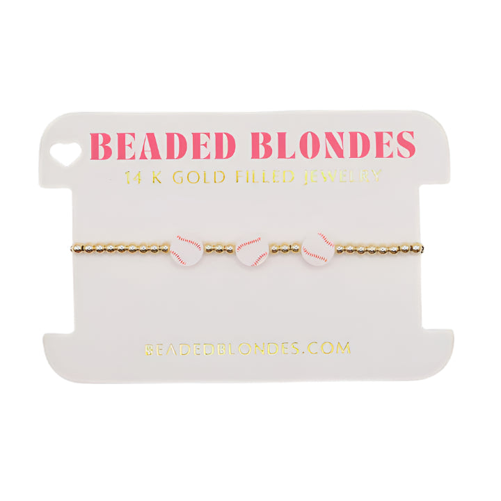 BB Baseball X3 Bracelet