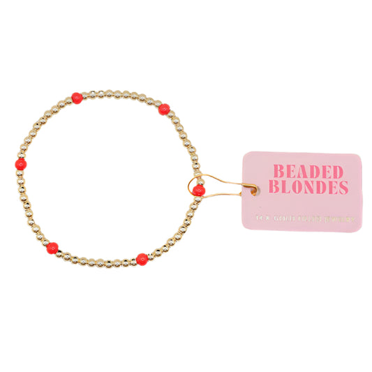 BB Bright Red Poppi Bracelet