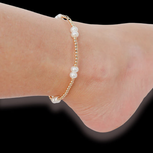 BB Coastal Pearl Anklet