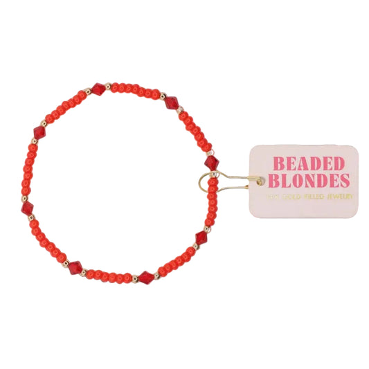 BB Eleanor Bright Red Bracelet Standard