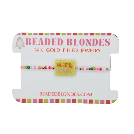 BB Merry & Bright Flip Block Color Bracelet Extended