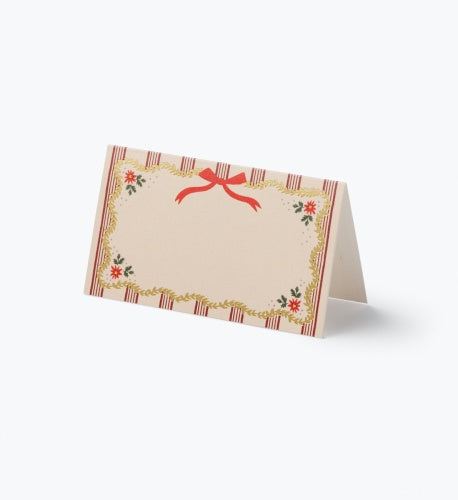 Holly Jolly Place Cards