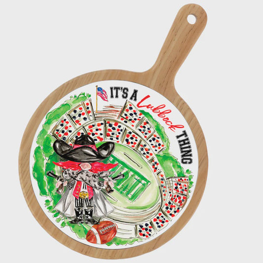 Red Raider Stadium Cheeseboard