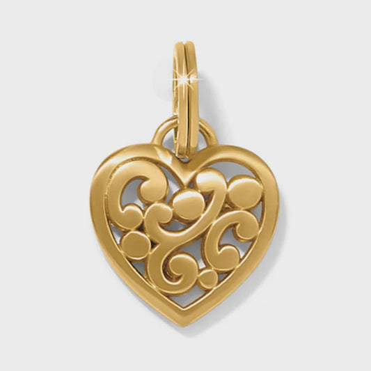 Contempo Heart Charm Gold